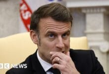 Macron walks tightropy with Trump, making the issue of Europe on Ukraine