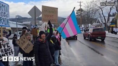 JD Vance in Vermont: The demonstrators target vice president