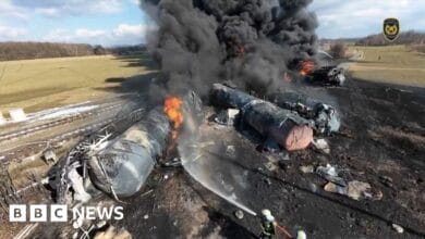 The Fire of the Czech Republic of the Republic was seen in drones